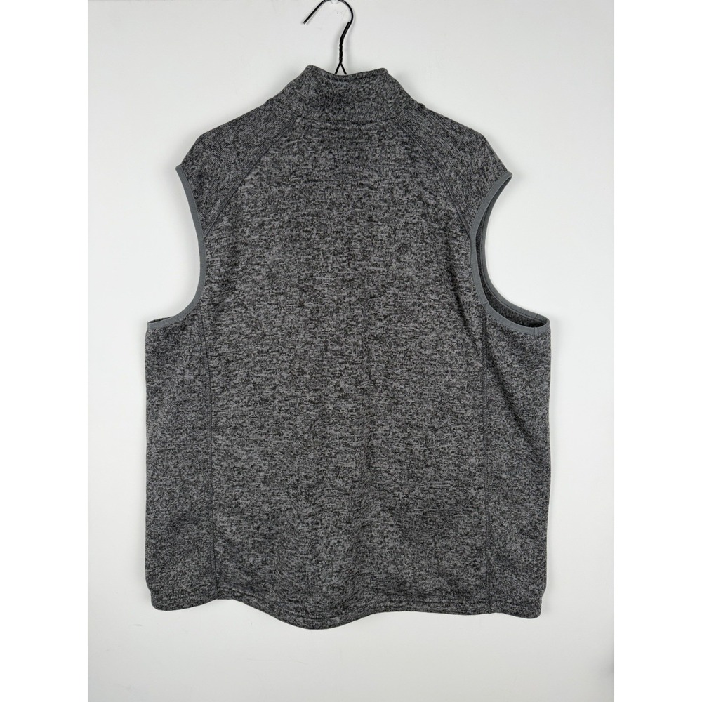 Eddie Bauer Full Zip Performance Sleeveless Fleece Vest Jacket Gray Size 2XL - Picture 6 of 7